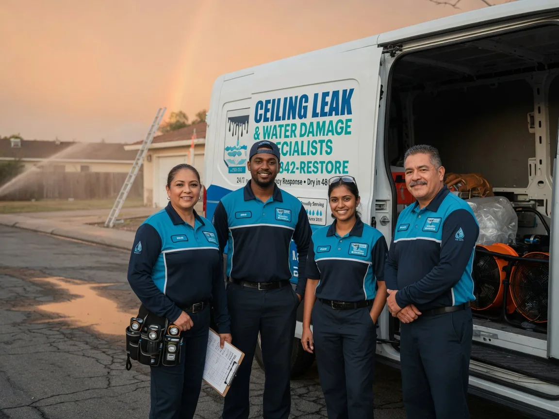 Ceiling Leak Cleanup company in Hubbardston, MI