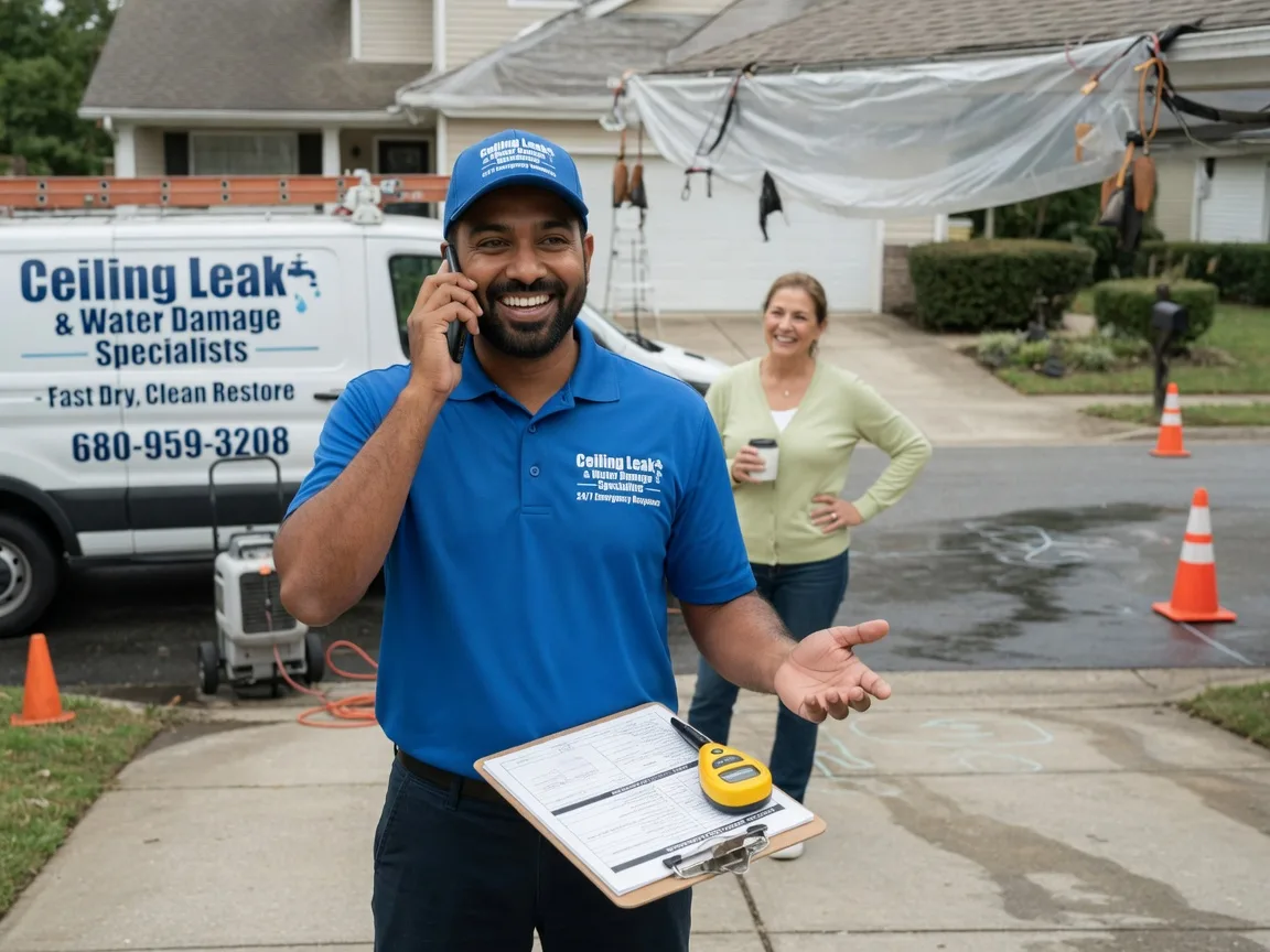 Ceiling Leak Cleanup Hubbardston, MI FAQs